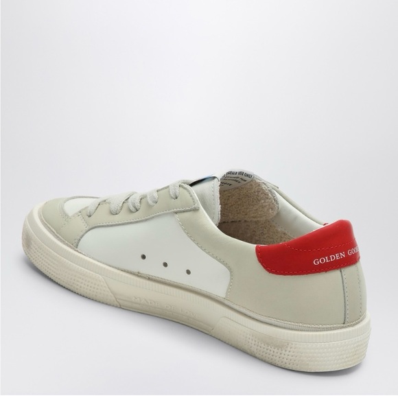 GOLDEN GOOSE MAY Red/White Sneakers BRAND NEW - Picture 12 of 12